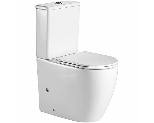 Унитаз компакт Alcora Impresion LT-2157A-R 49528 с бачком и сиденьем Микролифт