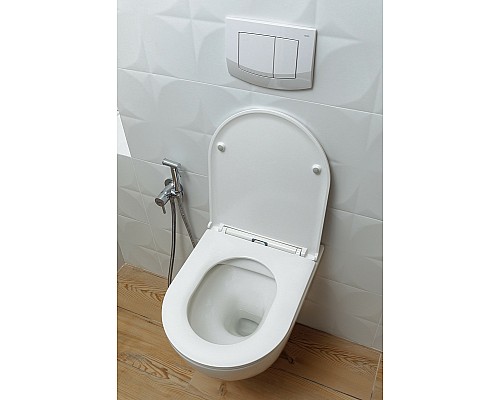 Унитаз Alcora Encanto LT-046E-R 49530 подвесной с сиденьем Микролифт