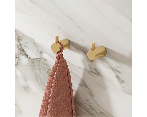 Крючок Iddis Petite PET2G02i41 Золото матовое