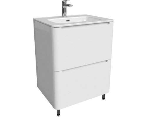 Тумба с раковиной Iddis Edifice 60 EDI60WFi95K Белая