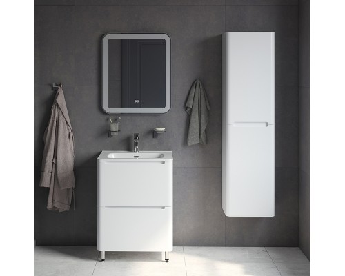 Тумба с раковиной Iddis Edifice 60 EDI60WFi95K Белая