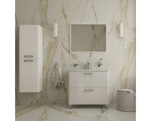 Тумба с раковиной Iddis Brick 80 BRI80WFi95K Белая