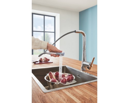 Кухонная мойка Grohe K800 52 Нержавеющая сталь