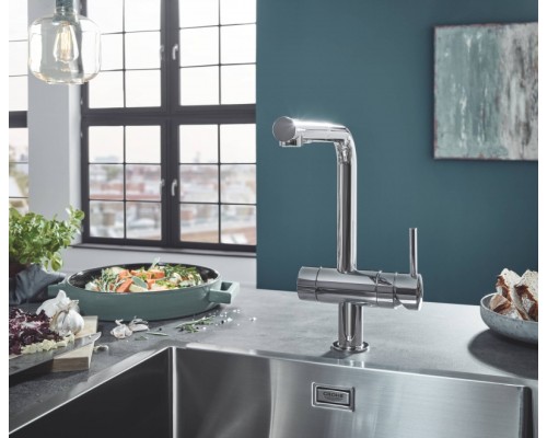 Кухонная мойка Grohe K800 52 Нержавеющая сталь