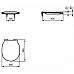 Сиденье для унитаза Ideal Standard Connect Air E036601 Белое с микролифтом