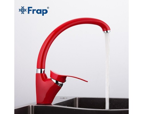 Смеситель для кухни Frap F4101-13 Красный