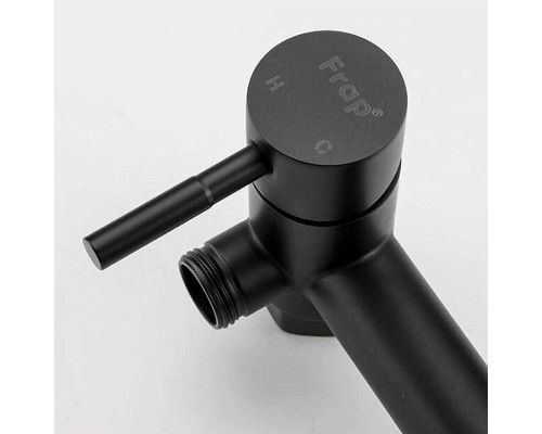 Гигиенический душ со смесителем Frap F7503-6 Черный матовый