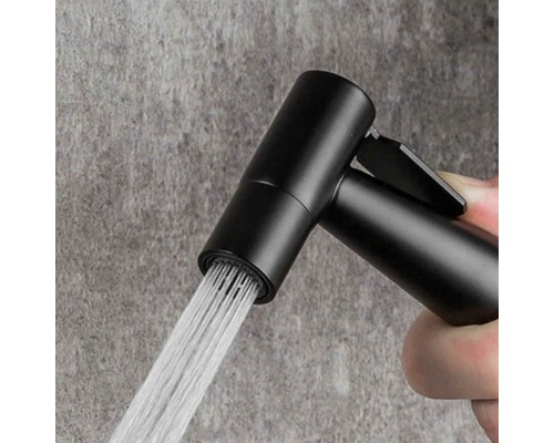 Гигиенический душ со смесителем Frap F7503-6 Черный матовый