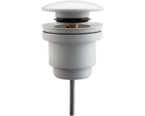 Донный клапан Frap F62-6 click-clack Белый