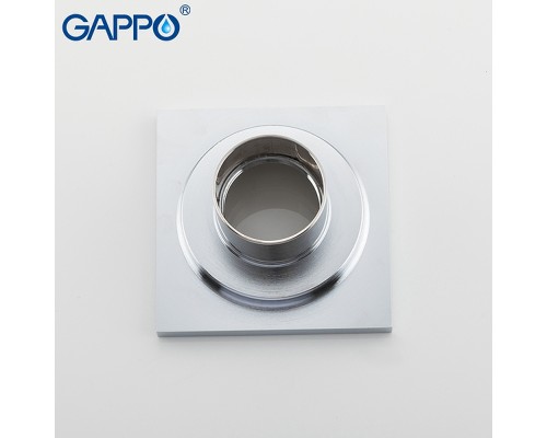 Душевой трап Gappo с решеткой Хром