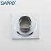 Душевой трап Gappo с решеткой Хром