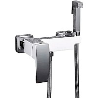 Гигиенический душ со смесителем Gappo G07 G2007-8 Белый Хром