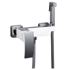 Гигиенический душ со смесителем Gappo G07 G2007-8 Белый Хром