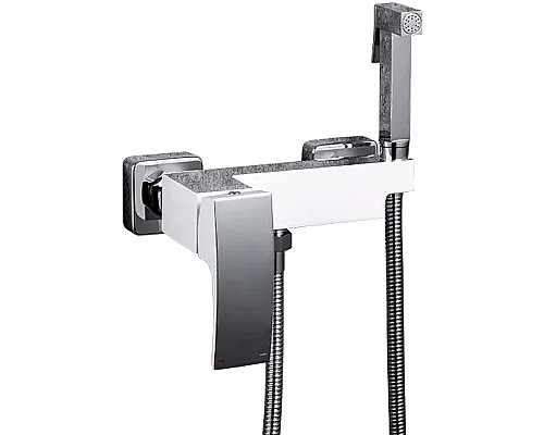 Гигиенический душ со смесителем Gappo G07 G2007-8 Белый Хром
