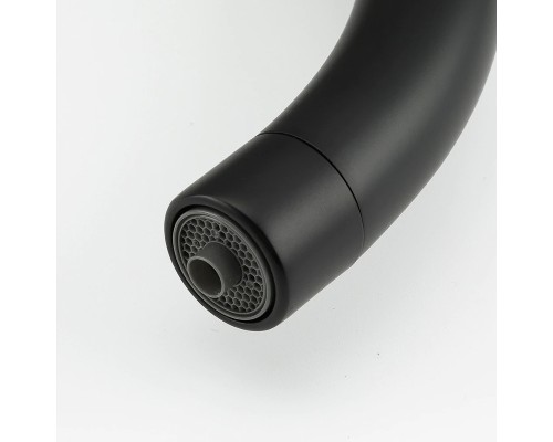 Смеситель для кухни Gappo G03-6 G4303-6 Черный матовый Хром