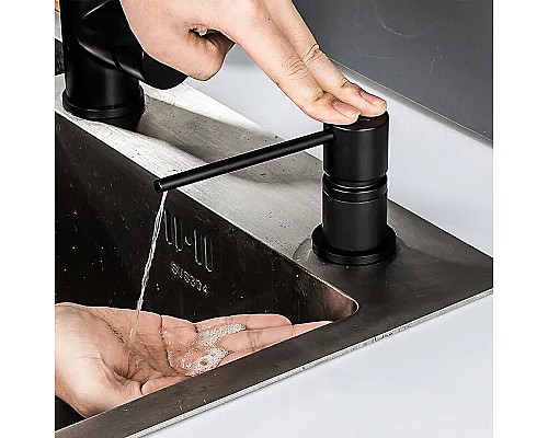 Дозатор для моющего средства Gappo G40 G402-1 Черный матовый