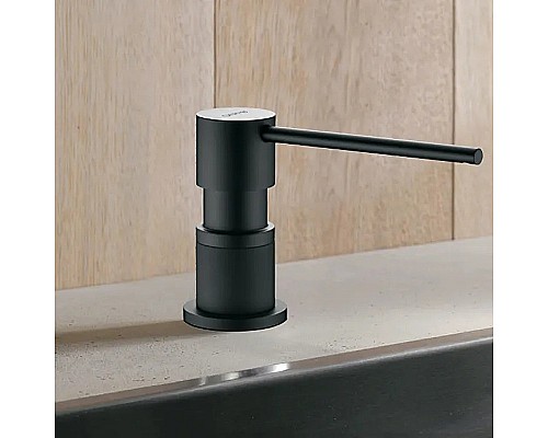 Дозатор для моющего средства Gappo G40 G402-1 Черный матовый