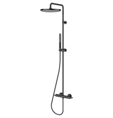 Душевая система Bossini Apice L10507.073 с термостатом Черный матовый