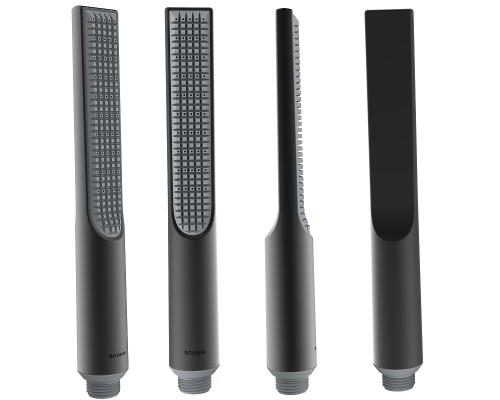 Душевая система Bossini Apice L10507.073 с термостатом Черный матовый