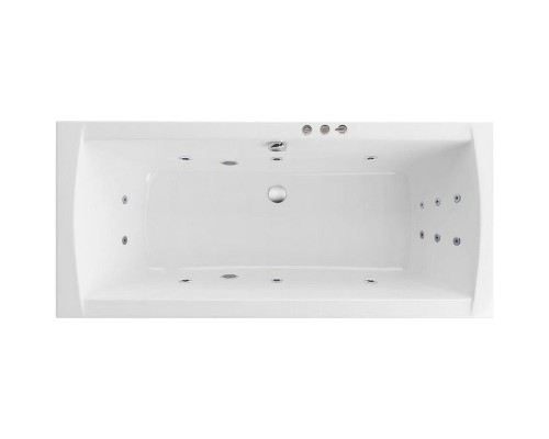 Акриловая ванна Excellent Aquaria Lux 180x80 с гидромассажем