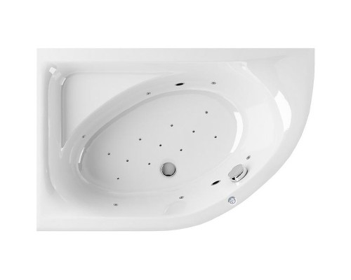 Акриловая ванна Excellent Aquarella 150x100 L WAEX.ARL15.RELAX.CR с гидромассажем