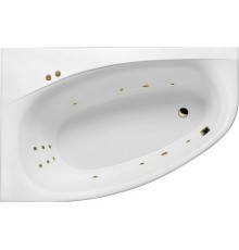 Акриловая ванна Excellent Kameleon 170x110 L Line Бронза с гидромассажем