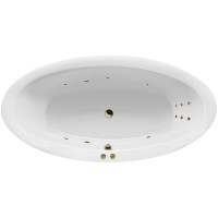 Акриловая ванна Excellent Lumina 190x95 с гидромассажем