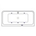 Акриловая ванна Excellent Arana 180x85 WAEX.ARA18.SOFT.GL с гидромассажем
