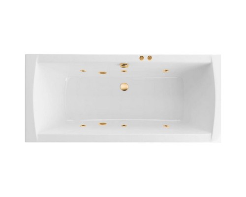 Акриловая ванна Excellent Aquaria Lux 180x80 с гидромассажем