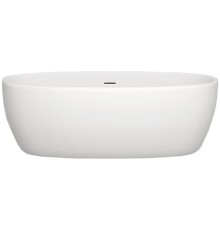 Ванна из искусственного камня Salini Luce 170х85 Белая матовая