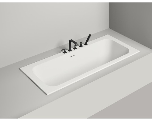 Ванна из искусственного камня Salini Orlanda Axis Kit 190х80 Белая матовая