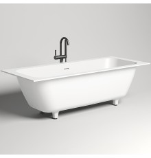 Ванна из искусственного камня Salini Orlanda Axis Kit 190х80 Белая матовая