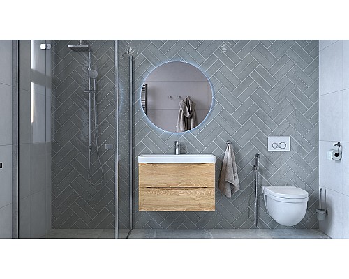 Тумба под раковину Velvex Clay 80 tp.CLA.9595.80.2Y подвесная Дуб верона Тумба под раковину Velvex Clay 80 tp.CLA.9595.80.2Y подвесная Дуб верона