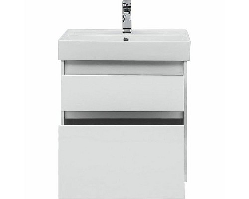 Тумба с раковиной Aquanet Nova Lite 60 245240 подвесная Белая глянцевая Тумба с раковиной Aquanet Nova Lite 60 245240 подвесная Белая глянцевая