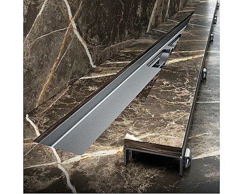 Душевой лоток Alcaplast Marble APZ15S-650 с решеткой под плитку