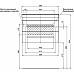 Тумба с раковиной Aquanet Верона 58 287669 подвесная Белая