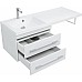 Тумба с раковиной Aquanet Нота 120 L 240160 подвесная Белая