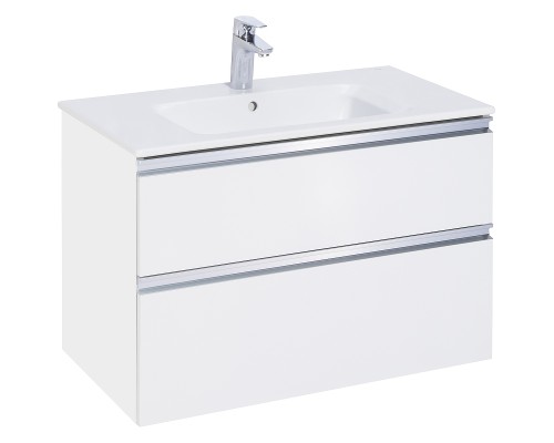 Тумба под раковину Roca The Gap 80 A857399806 подвесная Белый глянец