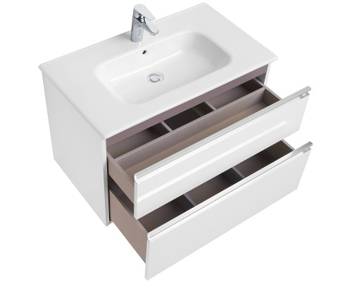 Тумба под раковину Roca The Gap 80 A857399806 подвесная Белый глянец