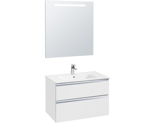 Тумба под раковину Roca The Gap 80 A857399806 подвесная Белый глянец