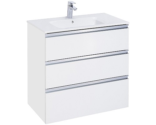 Тумба под раковину Roca The Gap 80 A857406806 подвесная Белый глянец