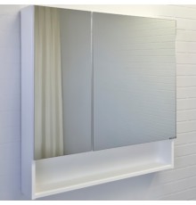 Зеркальный шкаф Comforty Никосия 80 00-00011198 Белый глянцевый