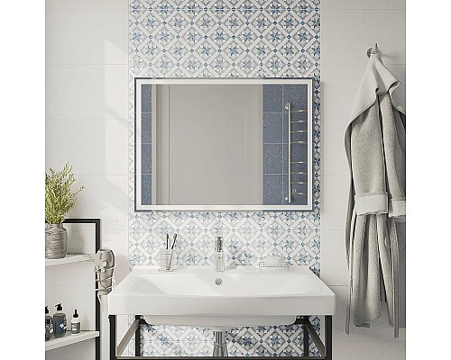 Зеркало DIWO Дмитров 80 ЗЛП117 с подсветкой с сенсорным выключателем