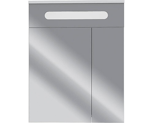 Зеркальный шкаф DIWO Коломна 60 KOL.Z.60/P/W с подсветкой Белый