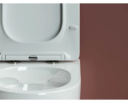 Комплект унитаза с инсталляцией Ceramicanova Forma CN3009_1001W_1000 с сиденьем Микролифт и Белой клавишей смыва