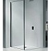 Душевая стенка Good Door Cofe SP-100-C-B 100 КФ00020 профиль Черный стекло прозрачное