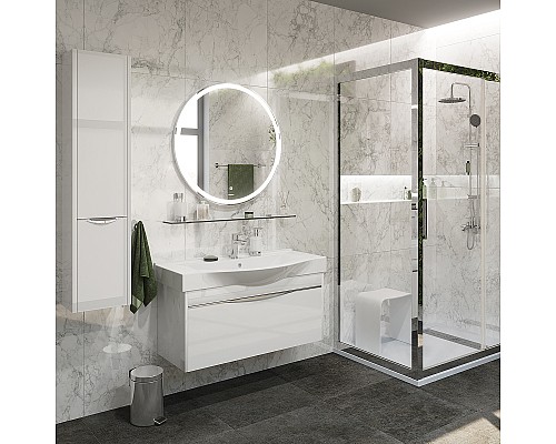 Зеркало STWORKI Мальмё 77 LED-00002461 с подсветкой с сенсорным выключателем