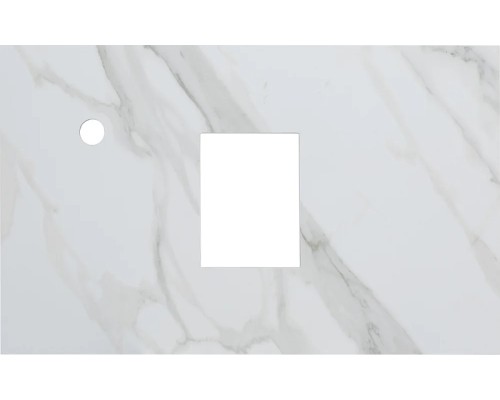 Тумба с раковиной STWORKI Эстерсунд 75 460021 подвесная Белая матовая Монте тиберио