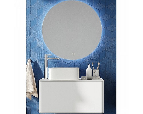 Комплект мебели для ванной STWORKI Ноттвиль 80 414407 подвесной Белый матовый