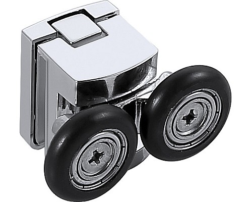 Душевая дверь Aquatek 120 AQ ARI RA 12020CH профиль Хром стекло прозрачное